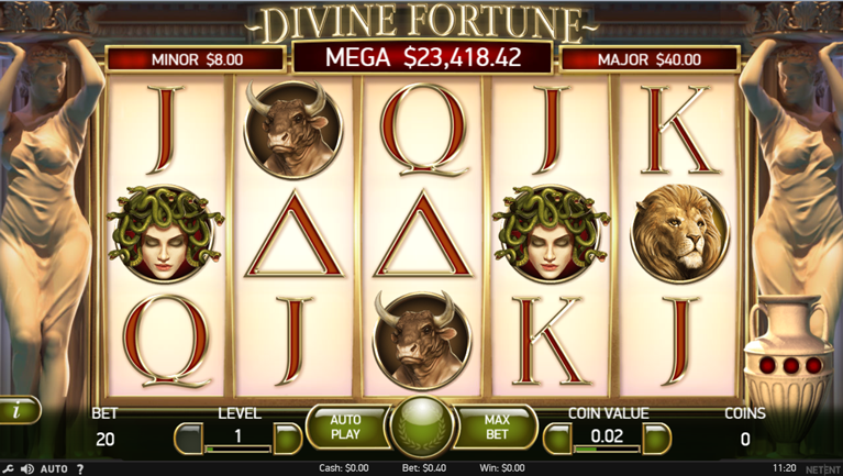 Divine Fortune มีศักยภาพในการชนะที่เหนือกว่าเกมสล็อตส่วนใหญ่ คุณไม่ควรพลาด