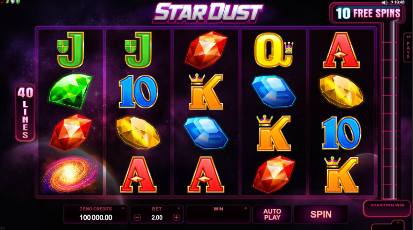 Star Dust Slot vao fun88 com