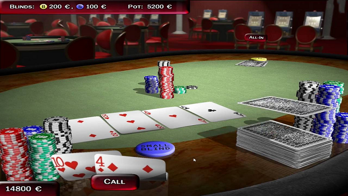 3D Texas Hold'em fun88 game