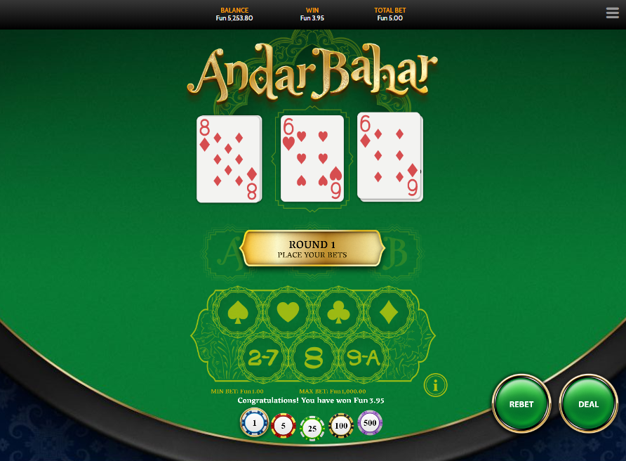 ANDAR BAHAR game