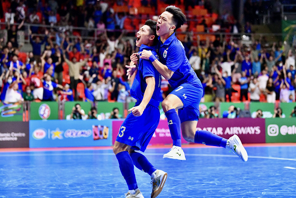 ไทยเอาชนะอิรัก 3-2 ทะลุเข้ารอบรองชนะเลิศฟุตซอลชิงแชมป์เอเชีย-แทงบอลออนไลน์ กีฬา fun88